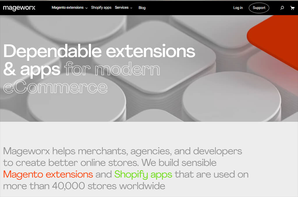 mageworx ecommerce development company website