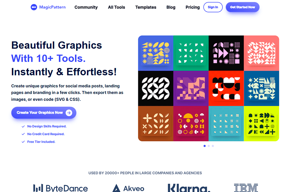 magicpattern interface
