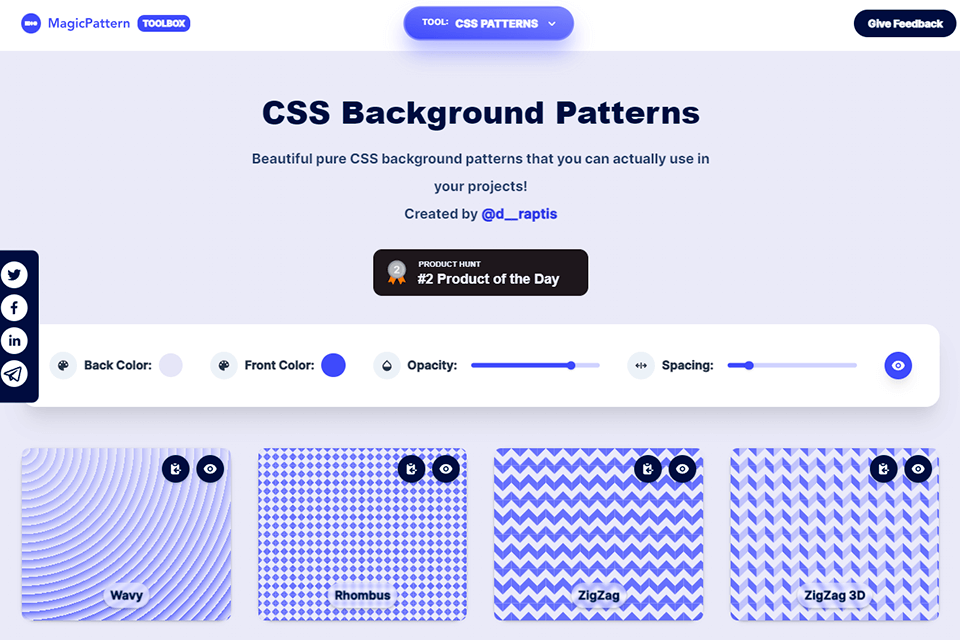 magicpattern pattern creation
