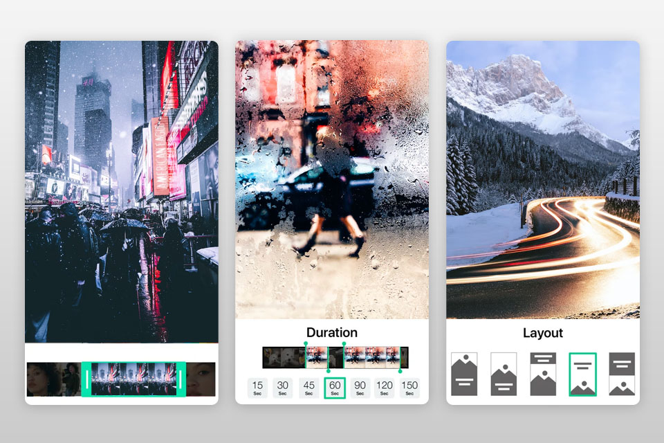 magisto special effect app interface