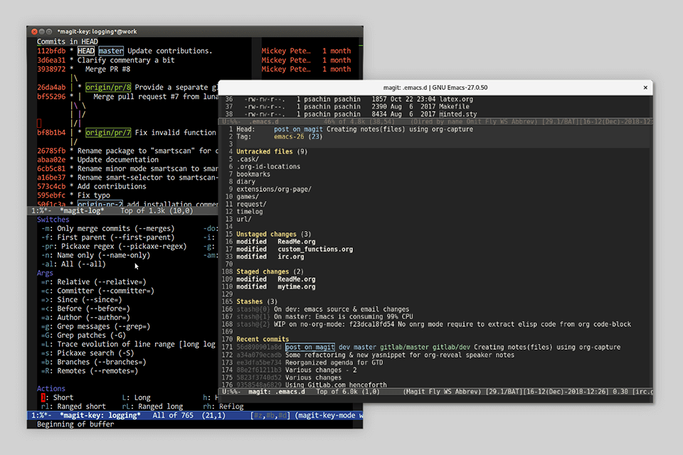 magit interface
