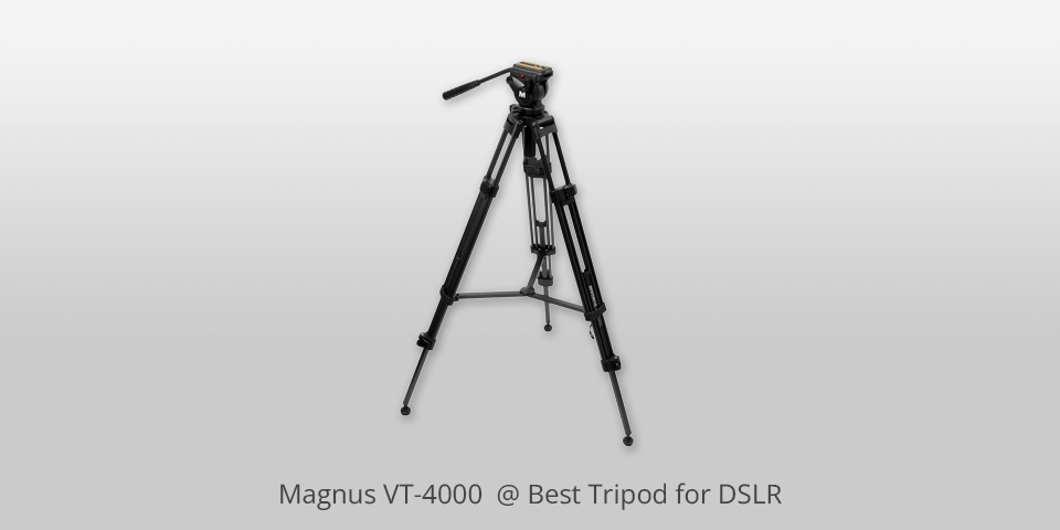 magnus vt-4000 tripod for dslr