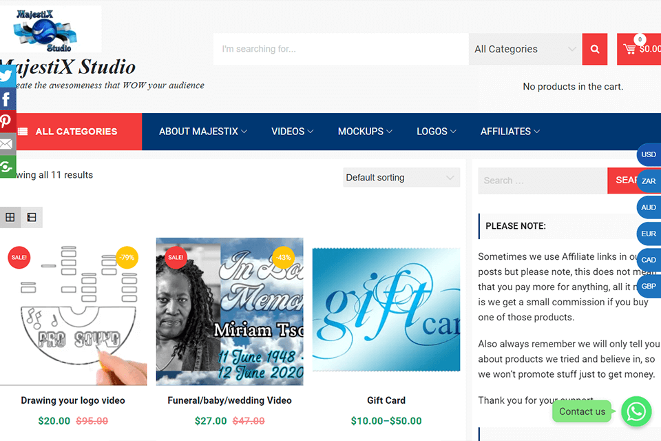 majestix studio review main site