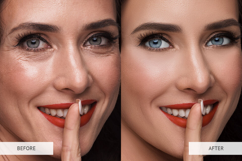 make my photo glamorous smooth out wrinkles