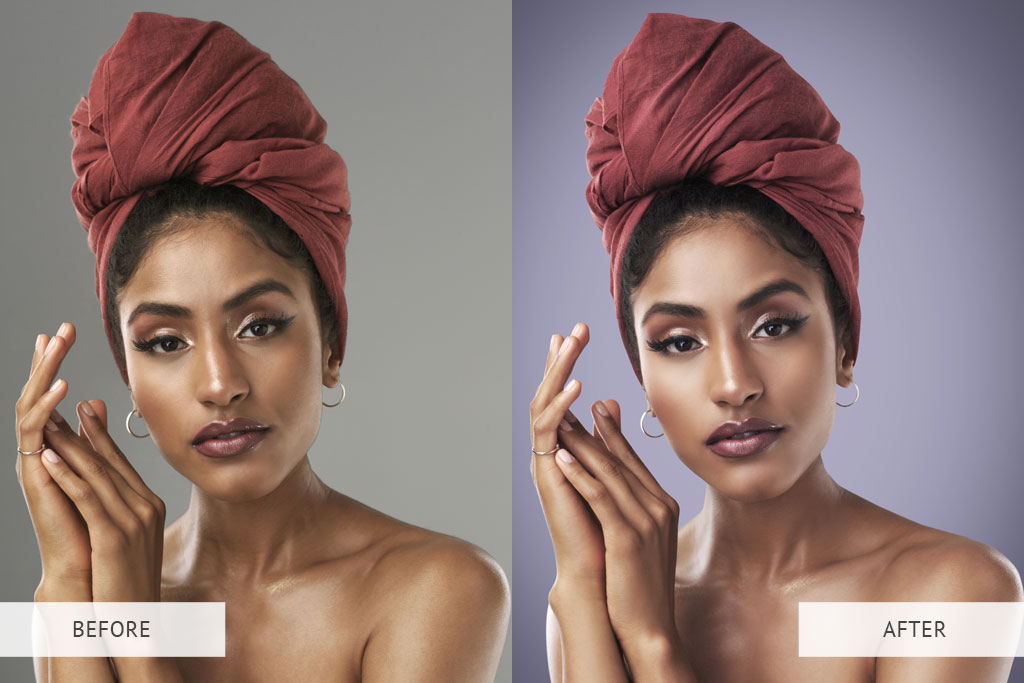 make my photo glamorous replace background