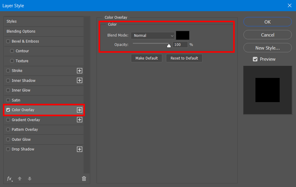 make silhouette in photoshop color settings
