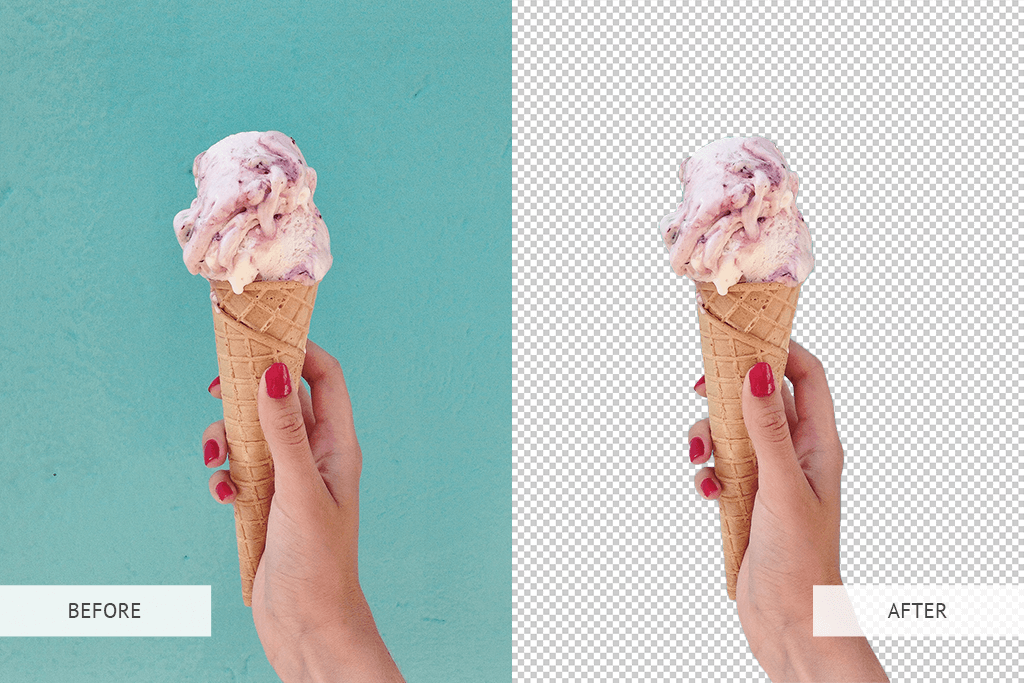 make transparent background in photoshop with magnetic lasso tool before after