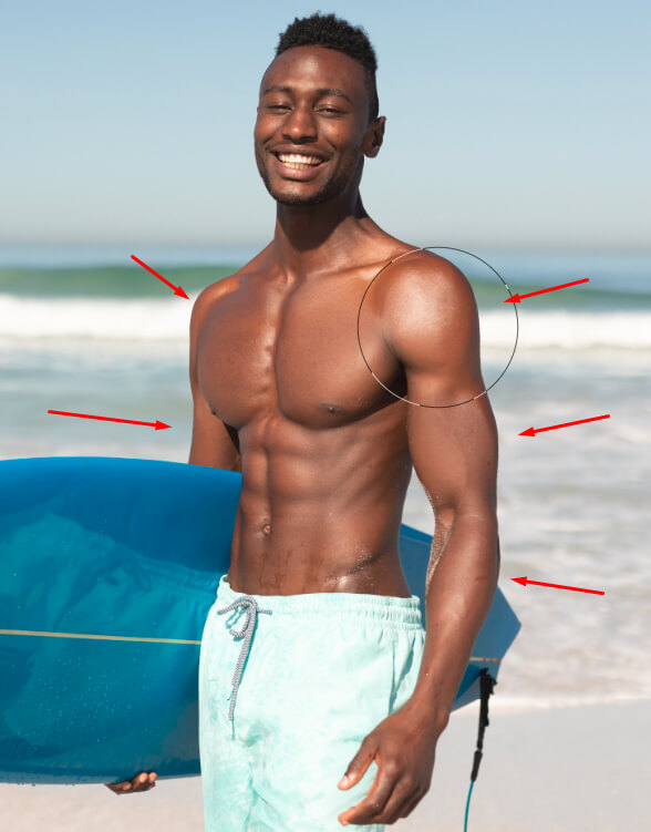 How To Make Your Muscles Look Bigger In Photoshop Easy Method