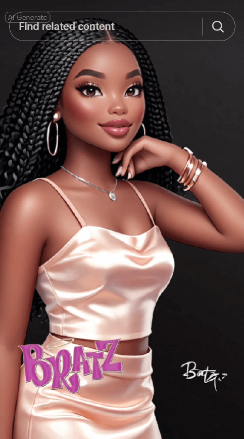 make yourself a bratz doll app