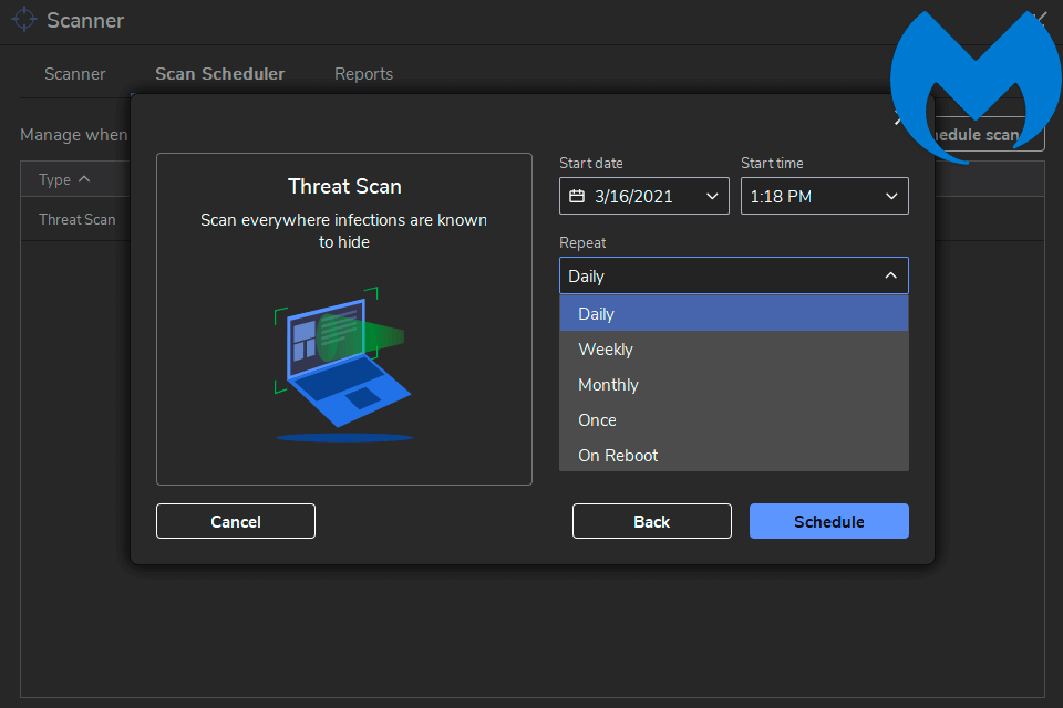 malwarebytes interface