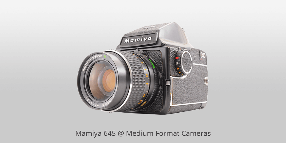 mamiya 645 medium format camera