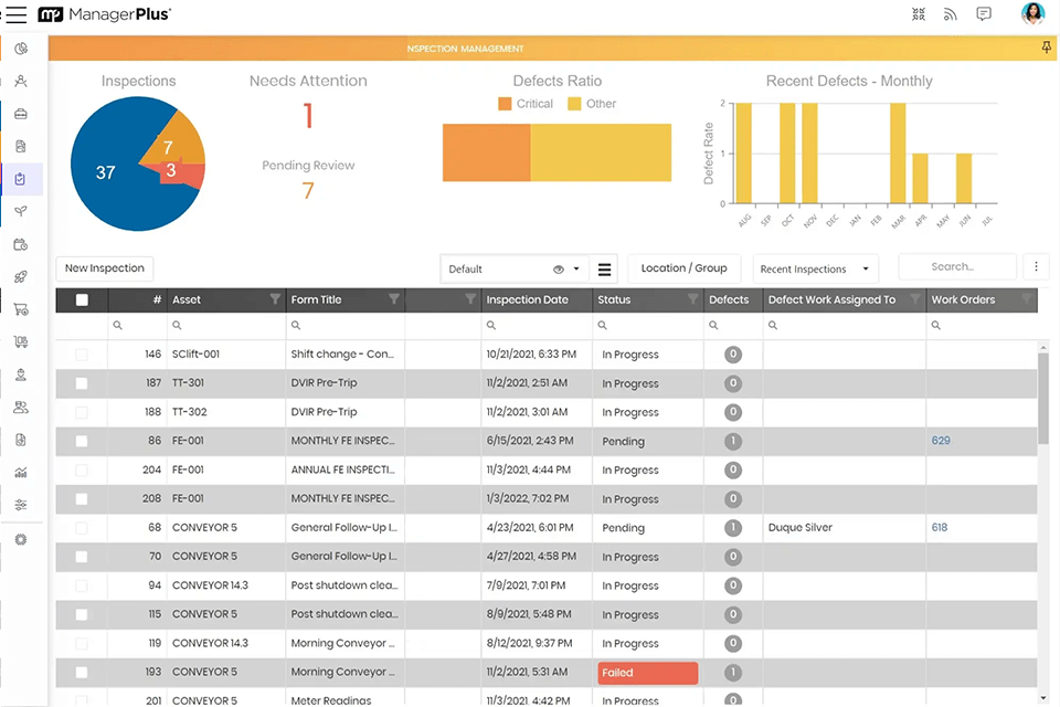 managerplus work order software