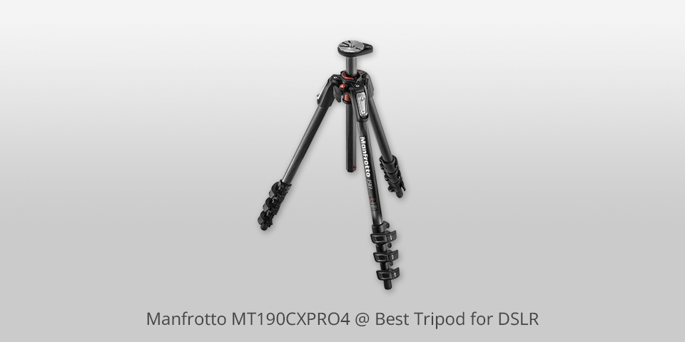 manfrotto mt190cxpro4 tripod for dslr