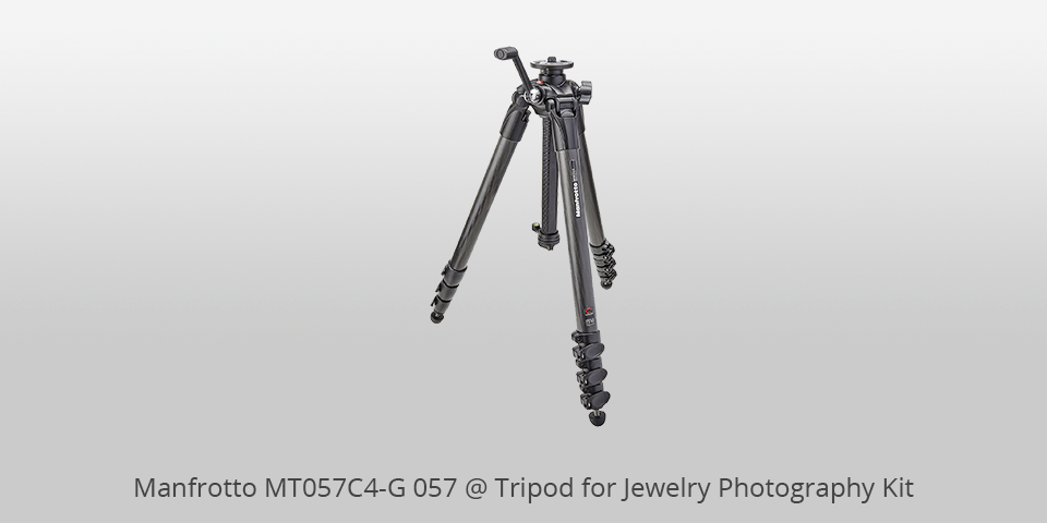manfrotto mt057c4 g 057 jewelry photography kit