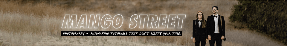 mango street youtube photography channel cover