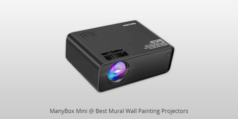 manybox mini mural wall painting projectors