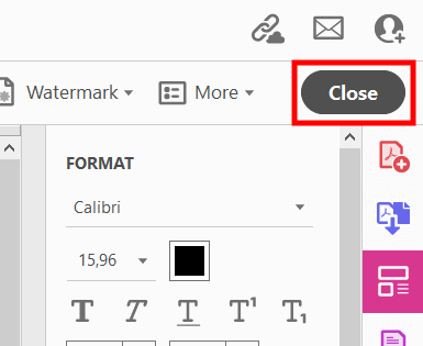 mark all redactions  to redact pdf in adobe acrobat