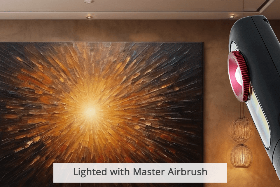 master airbrush light for painting