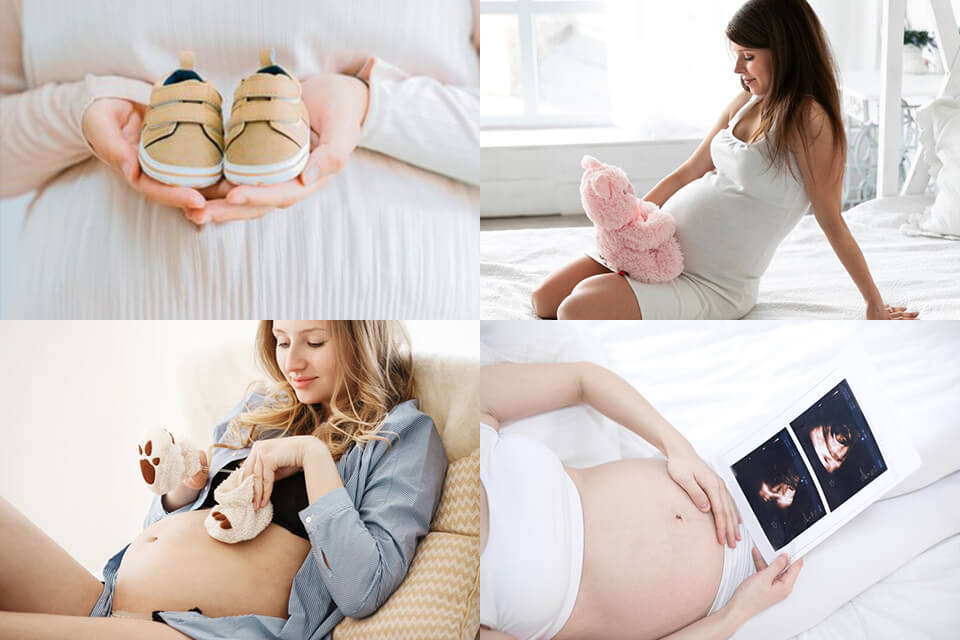 maternity photoshoot poses close up