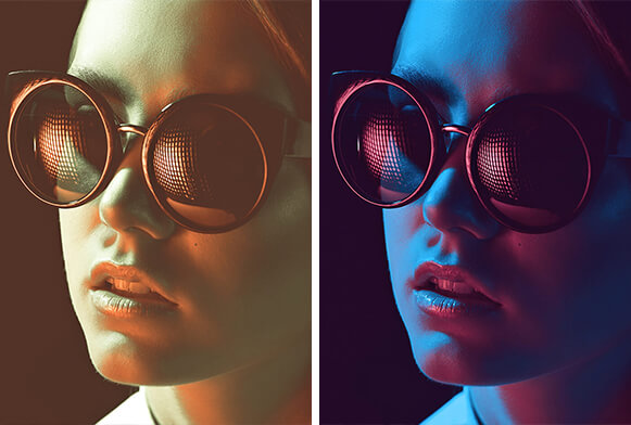 Gratis matte photoshop-handlinger