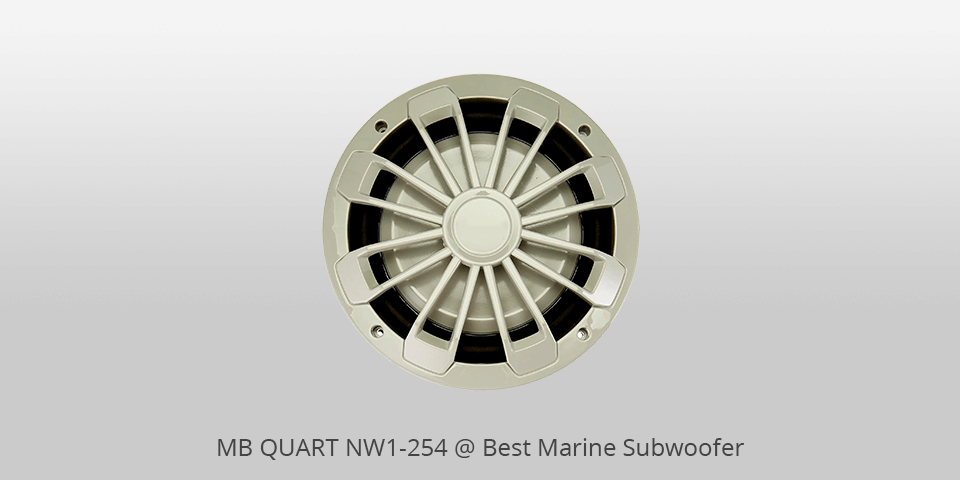 mb quart nw1-254 marine subwoofers