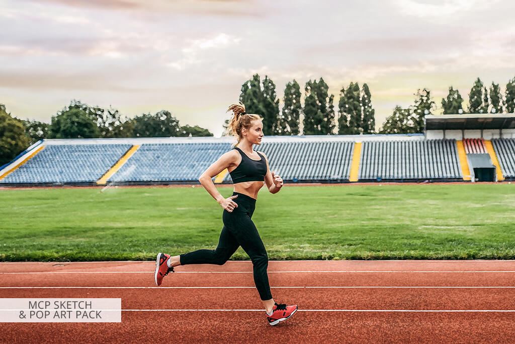 mcp photoshop actions sketch and pop art