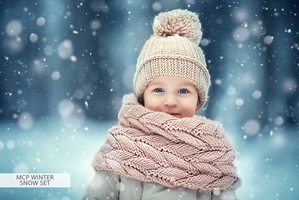 mcp photoshop actions winter snow