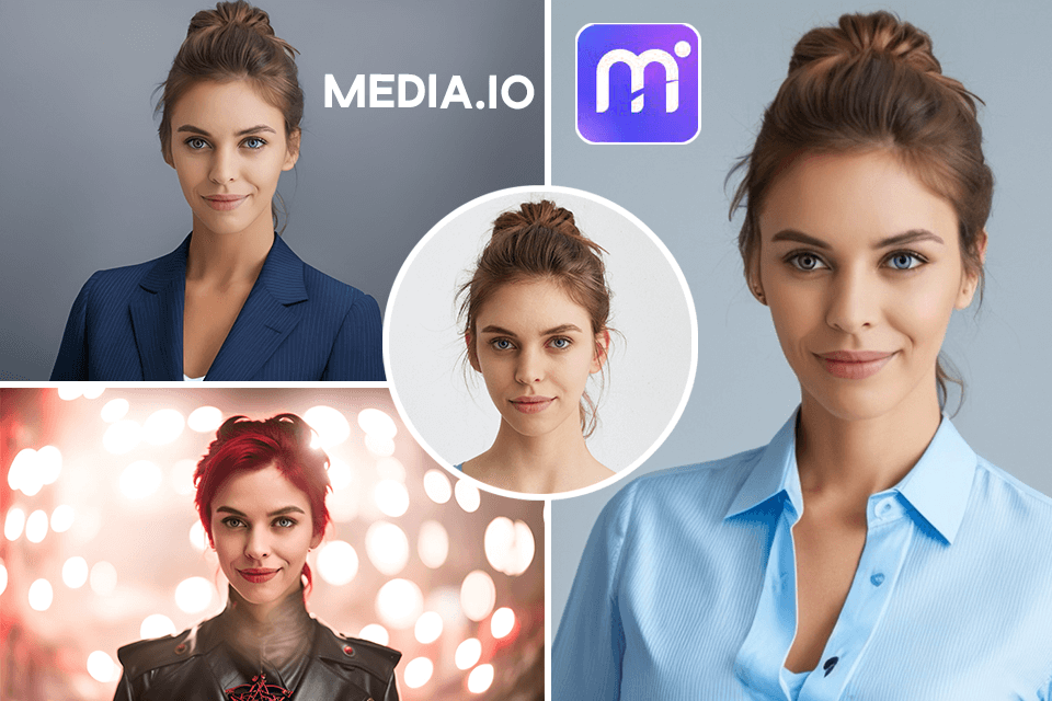 media.io generator selfie