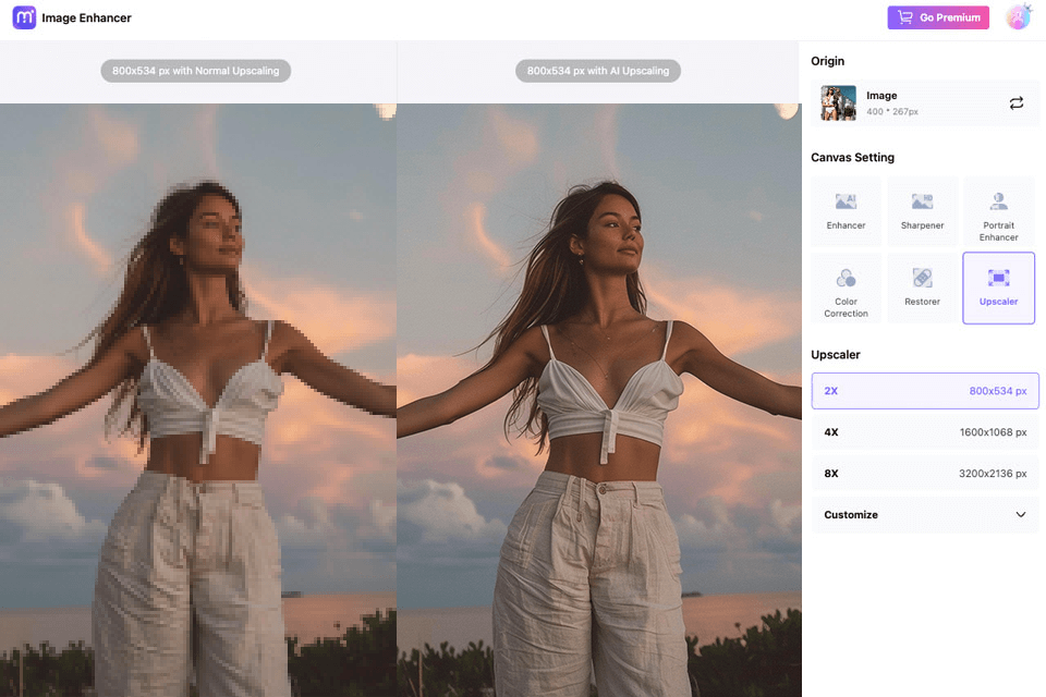 media io upscaler ai-image-upscaler