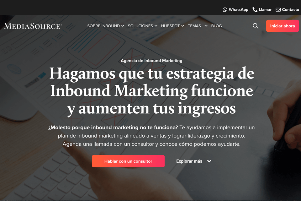 interfaz de media source