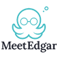meetedgar social media management tool logo