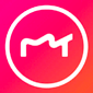 meitu app that turns pictures into anime logo