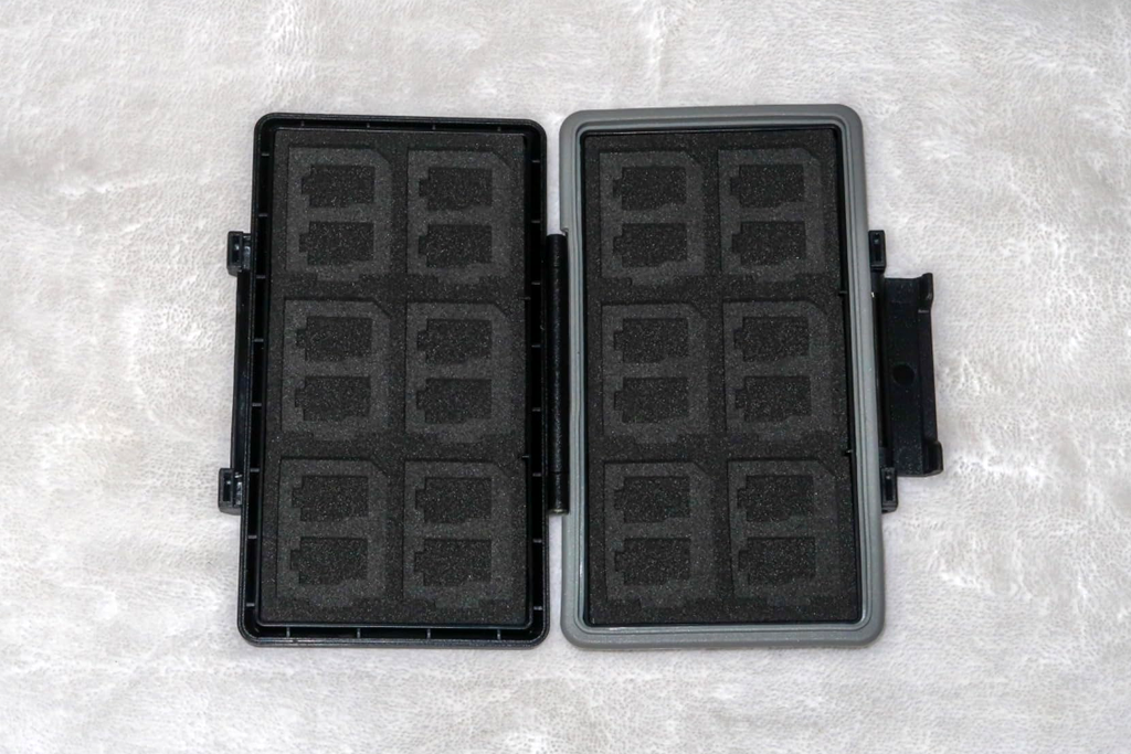 memory card wallet for wildlife photography example