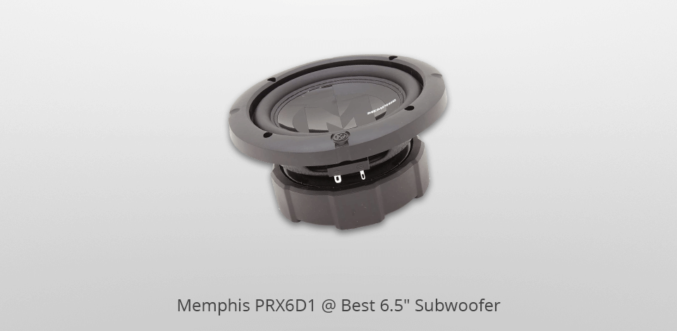 memphis prx6d1 6.5 subwoofers