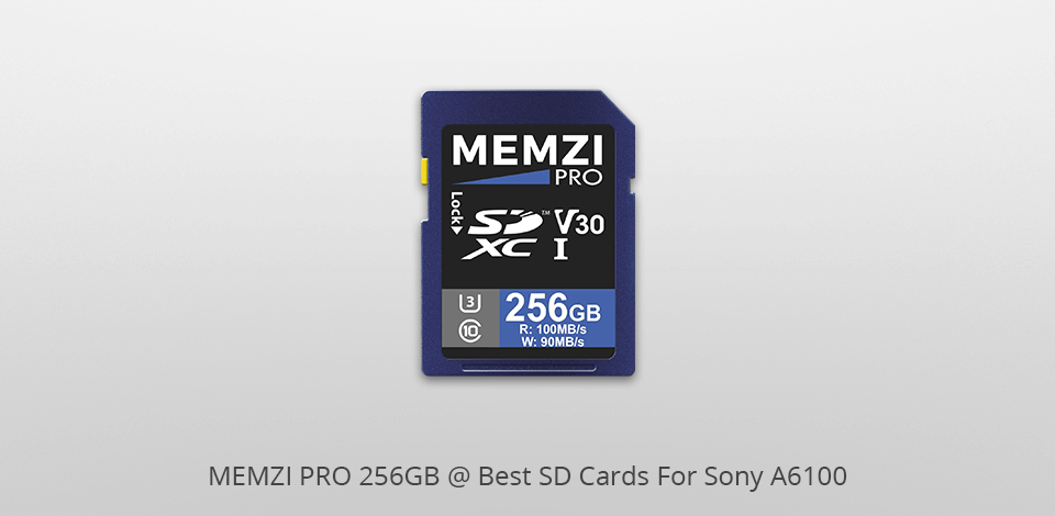 memzi pro 256gb sd card for sony a6100