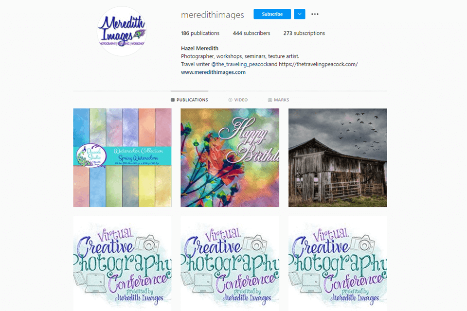 meredith images instagram