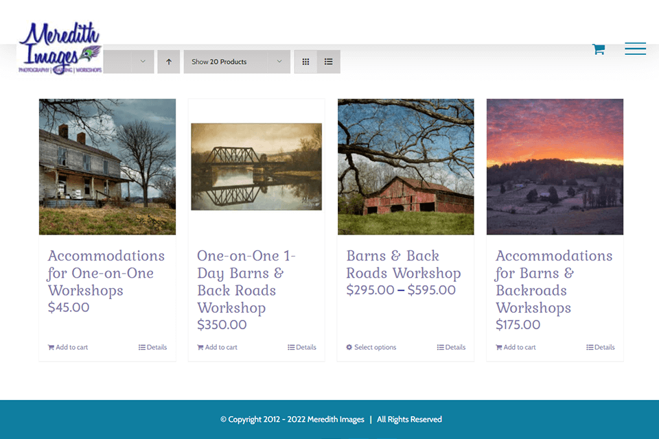 meredith images workshops and seminars