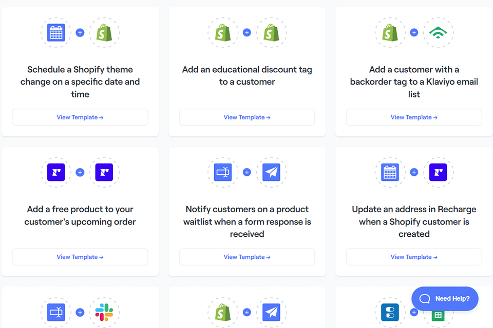 mesa platform templates