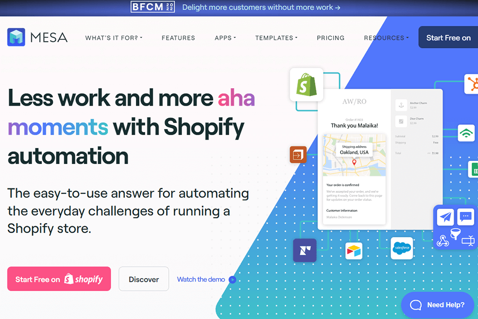mesa platform website