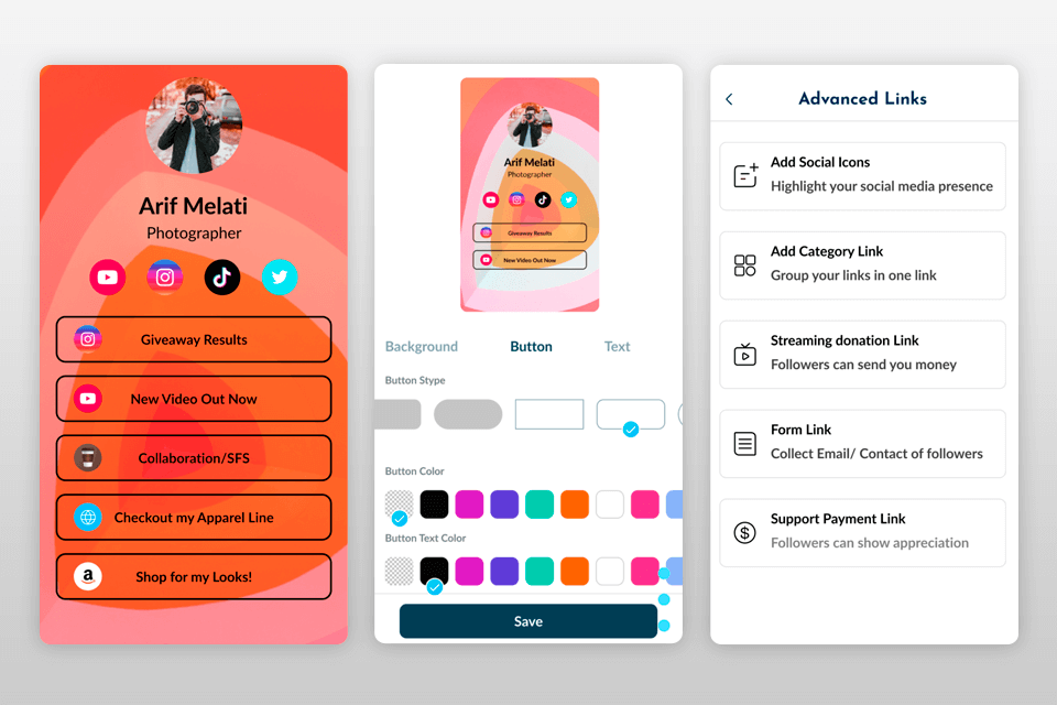 mezink link creating