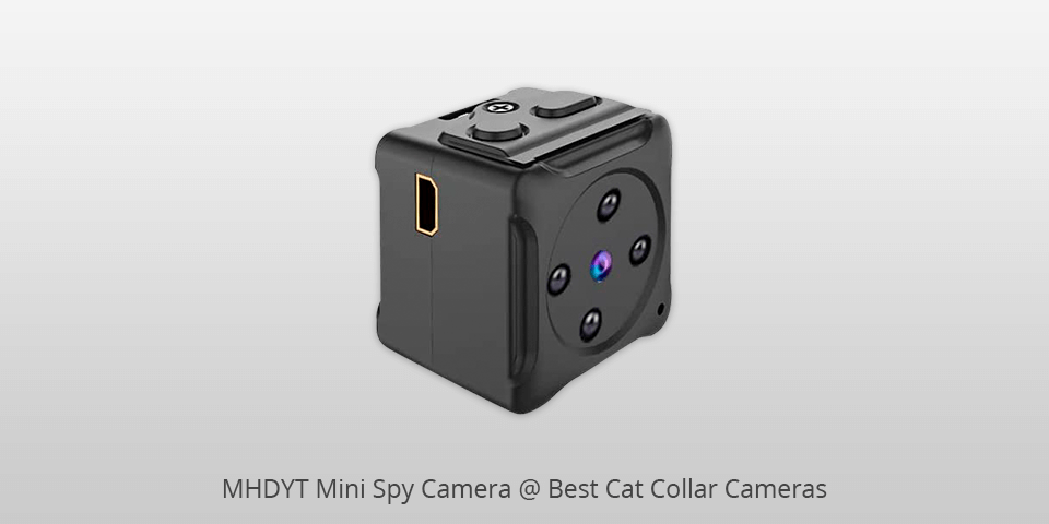 mhdyt mini spy camera cat collar camera