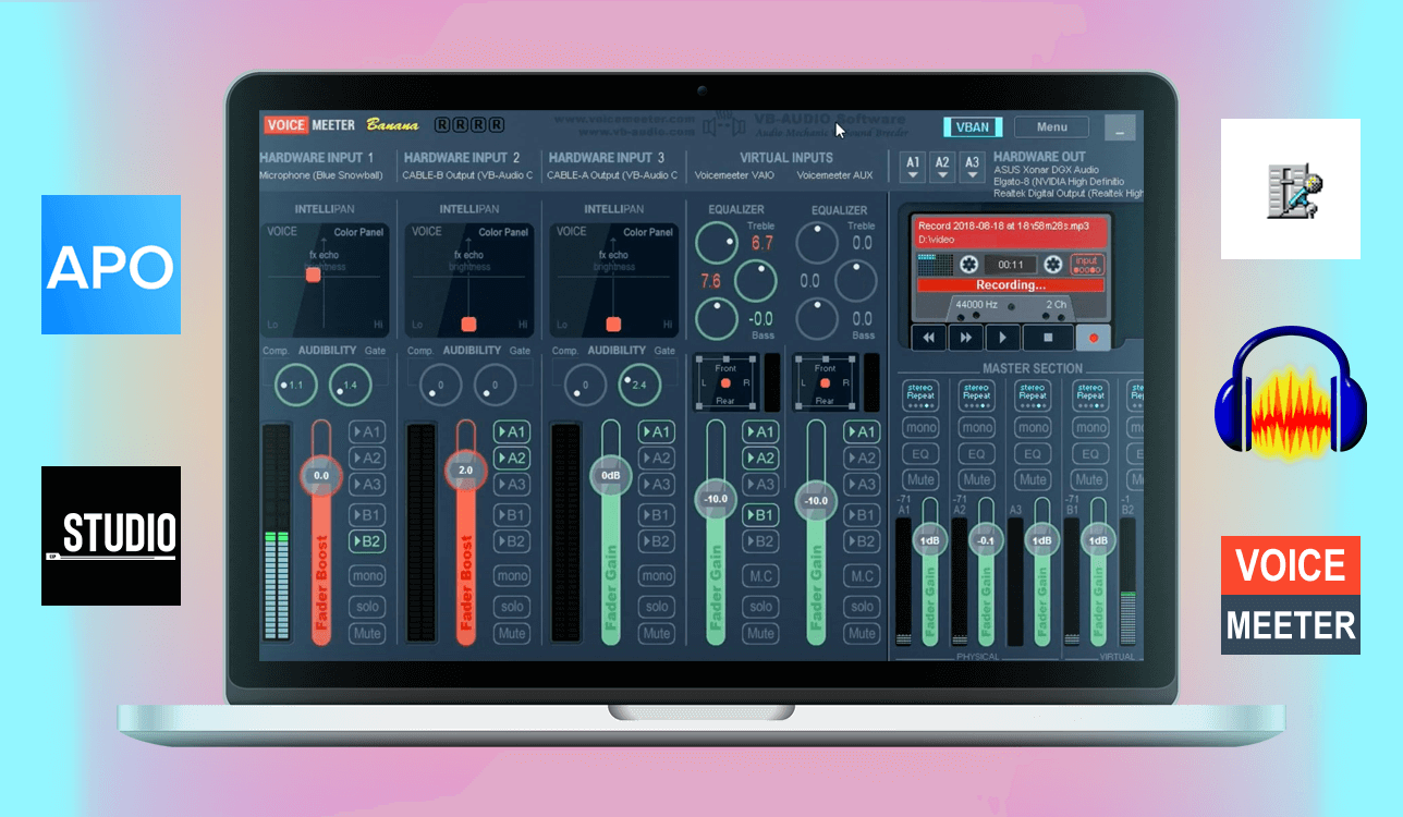 mic booster software cover