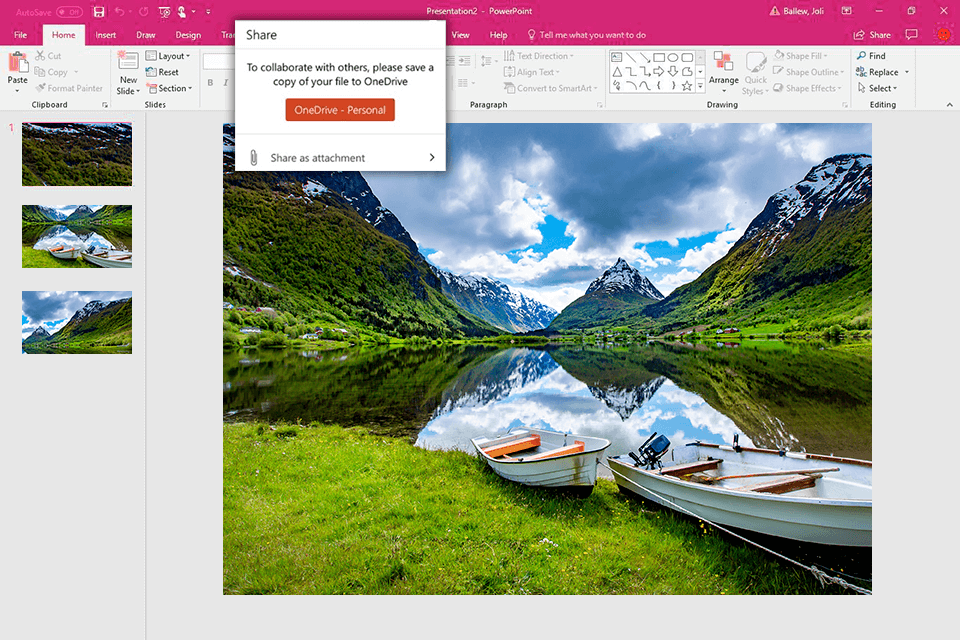 microsoft powerpoint visme alternative interface