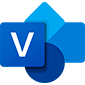 microsoft visio network diagram software logo