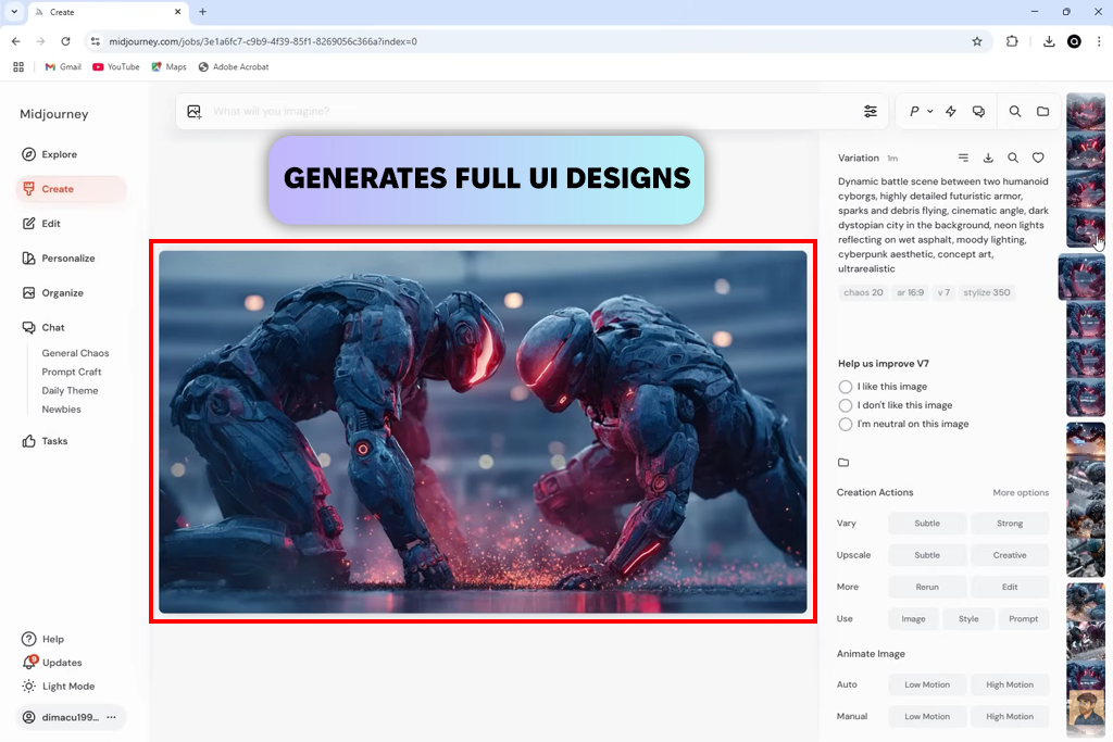 midjourney tool for designers
