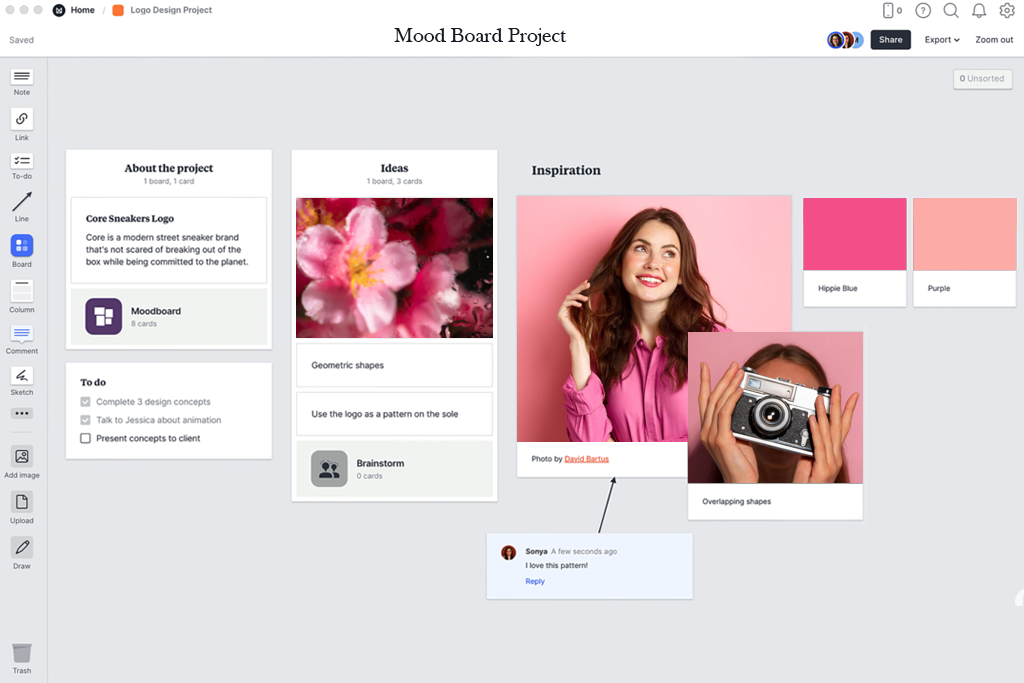 milanote moodboard maker