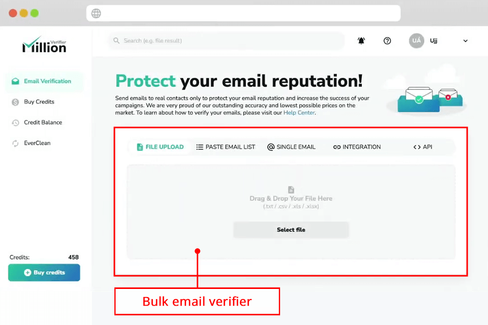 millionverifier feature
