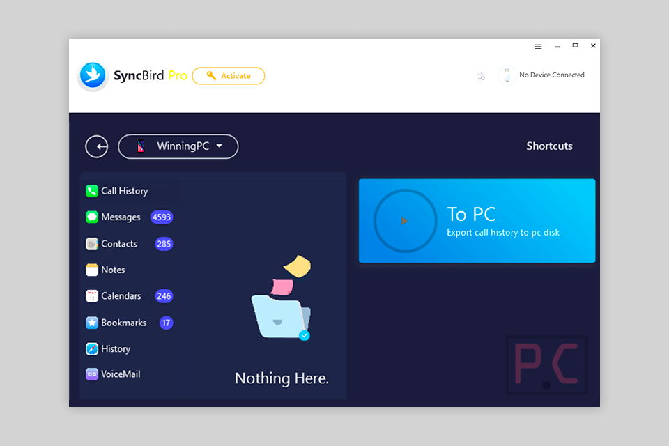 minicreo syncbird pro backup
