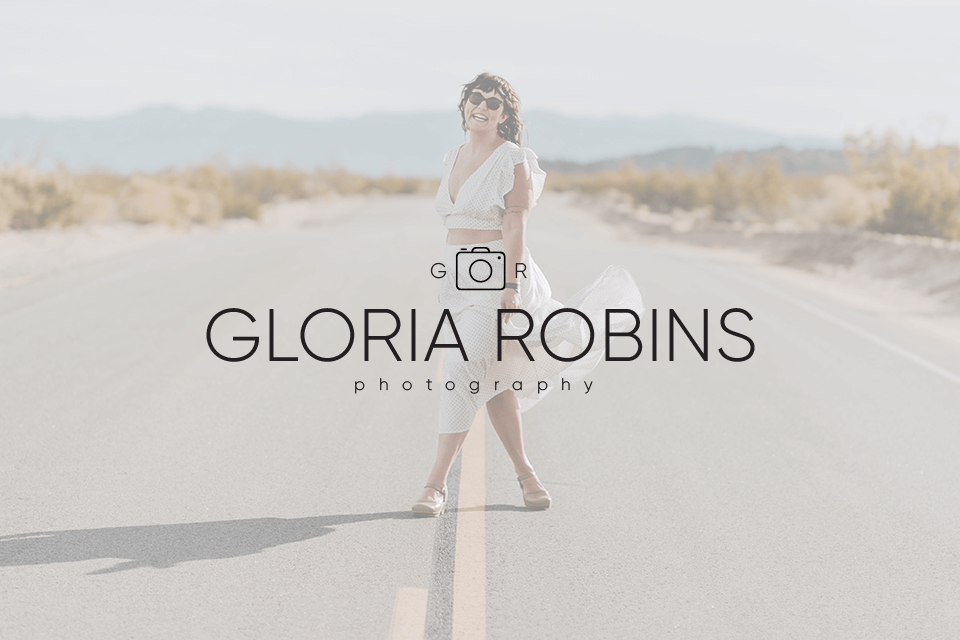 plantilla de logotipo de cámara mínima