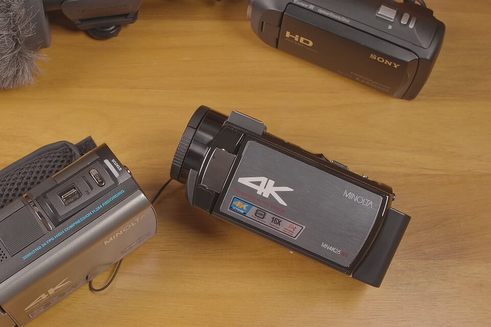 minolta mn4k40nv budget 4k camera